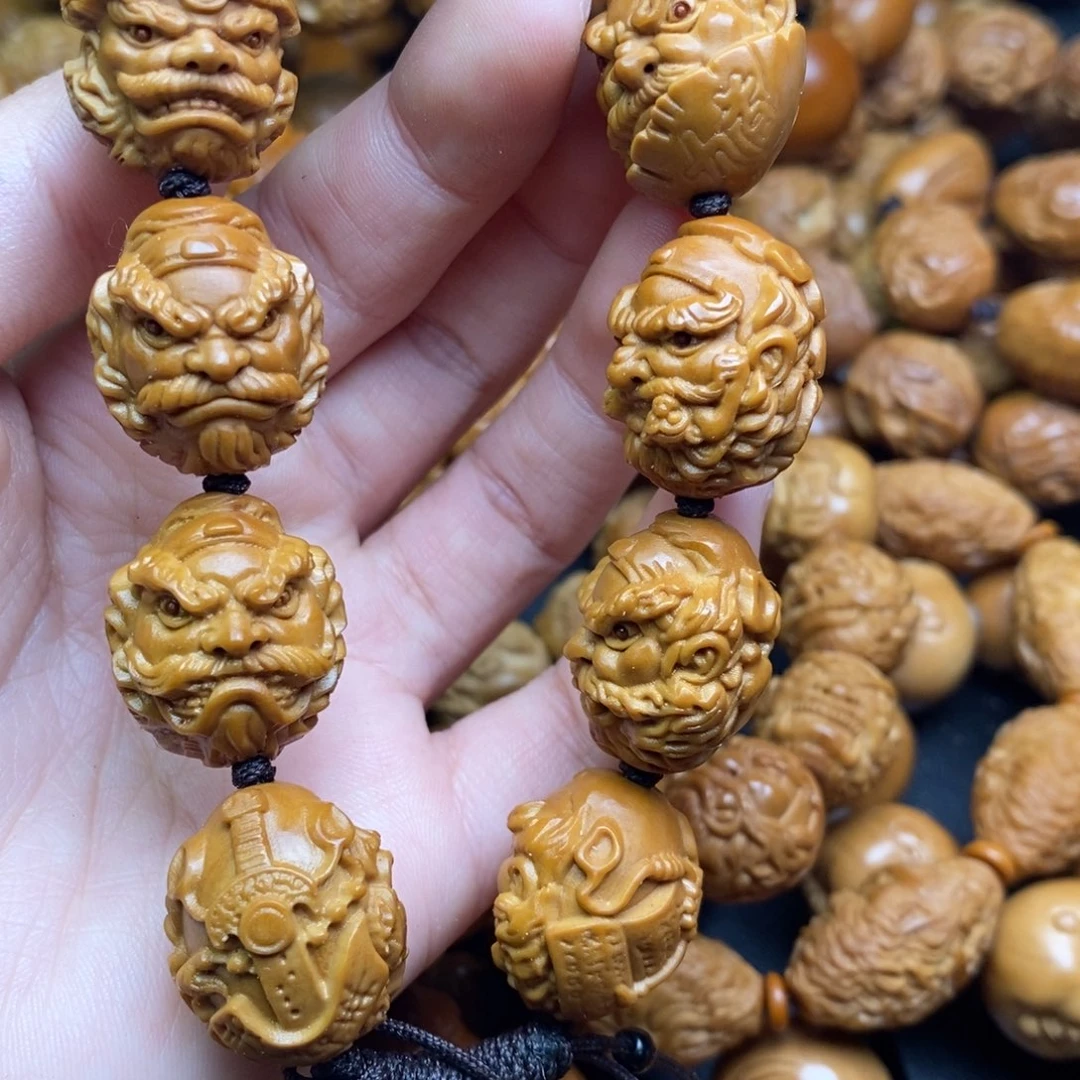 橄榄核吊坠先*橄榄核钟馗