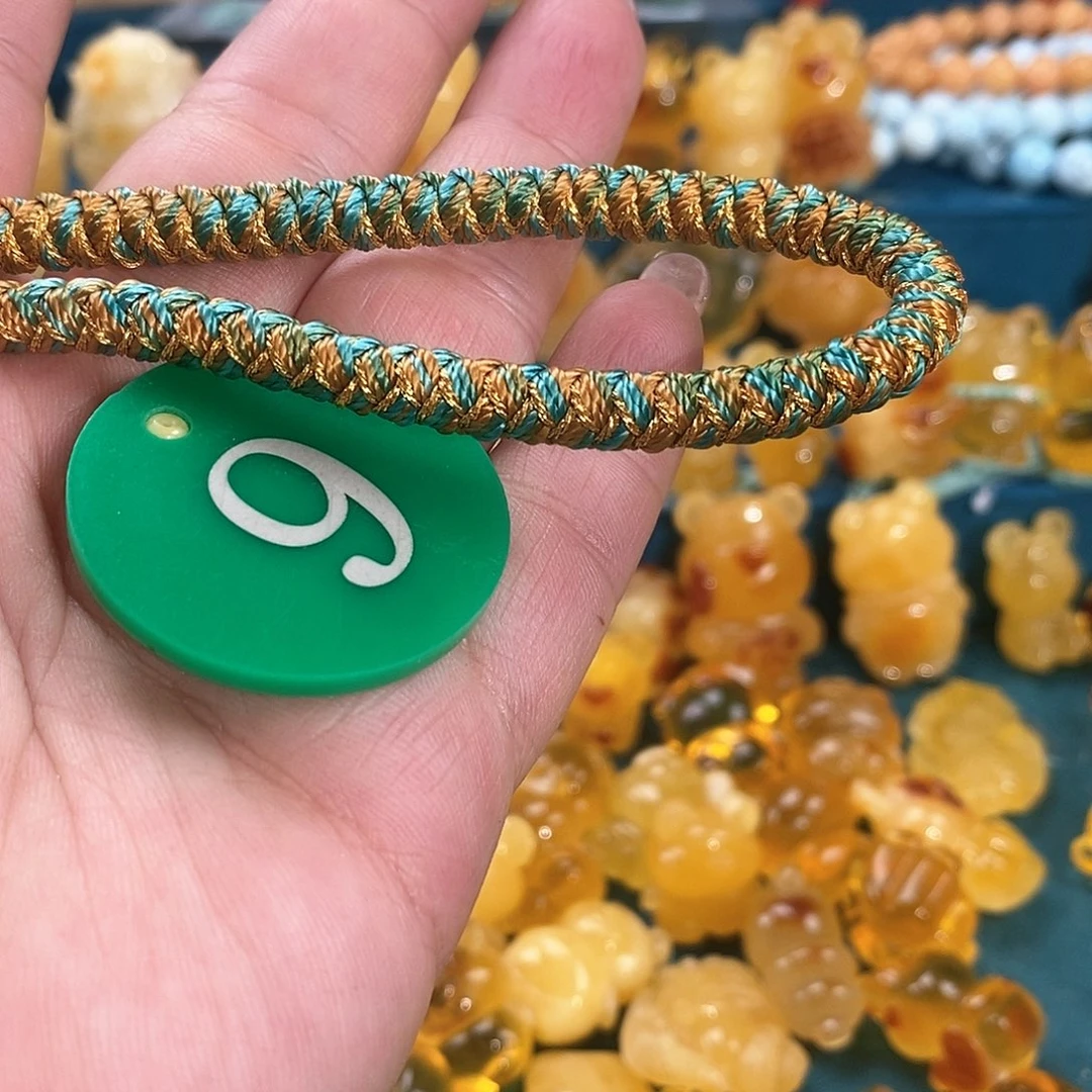 蜜蜡颈饰未镶嵌瑜****?手链