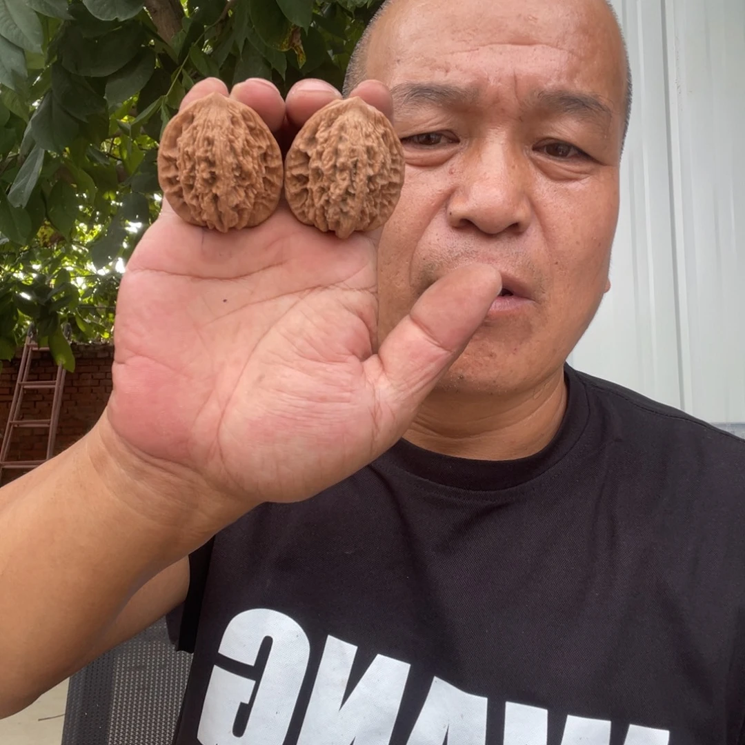 吊坠文玩核桃虎头42