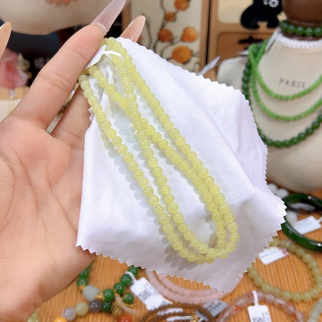 和田玉未镶嵌颈饰sj