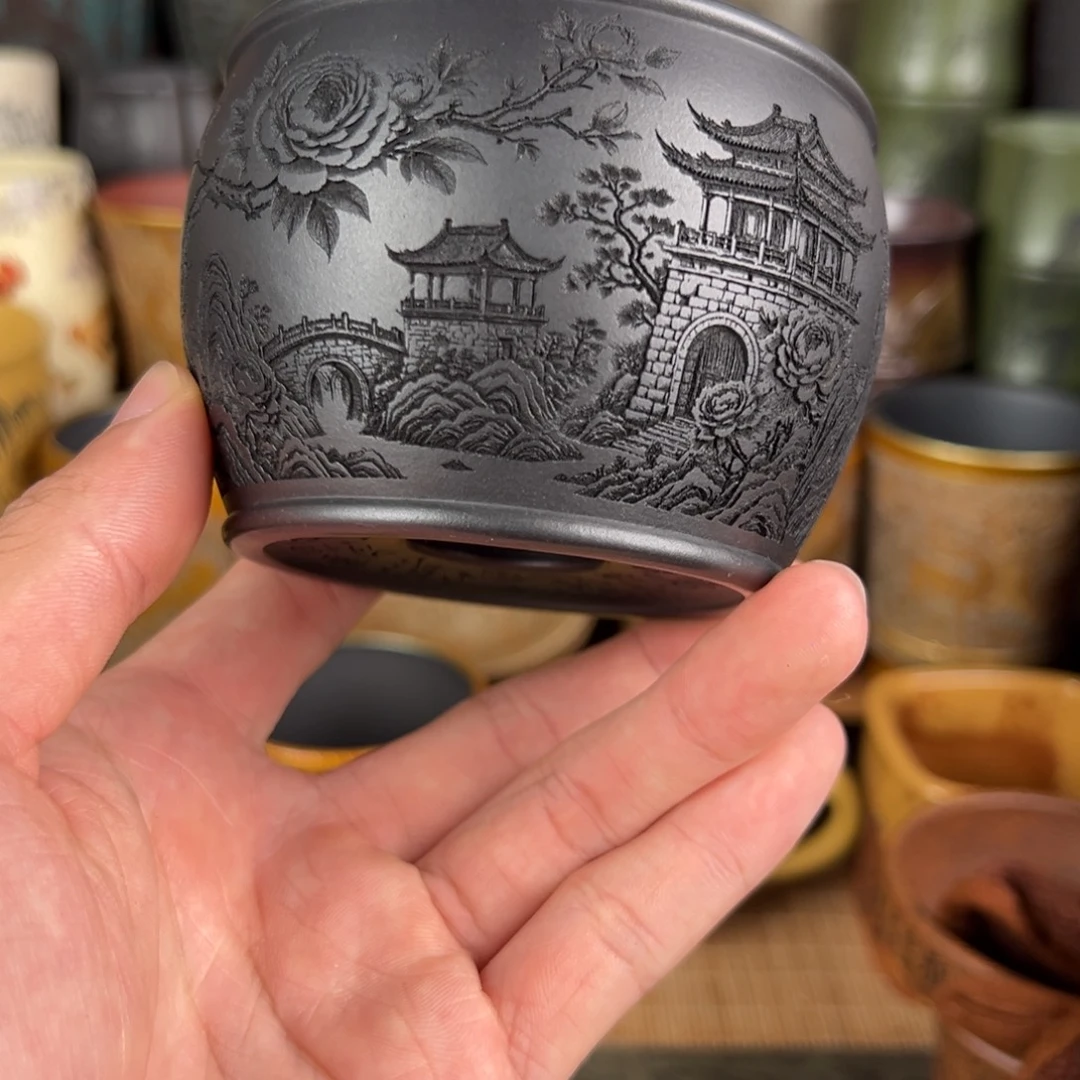茶杯紫砂紫砂主人杯