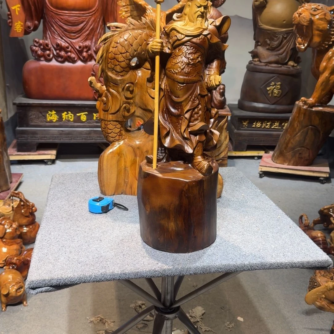 香樟木～****～香樟木关公