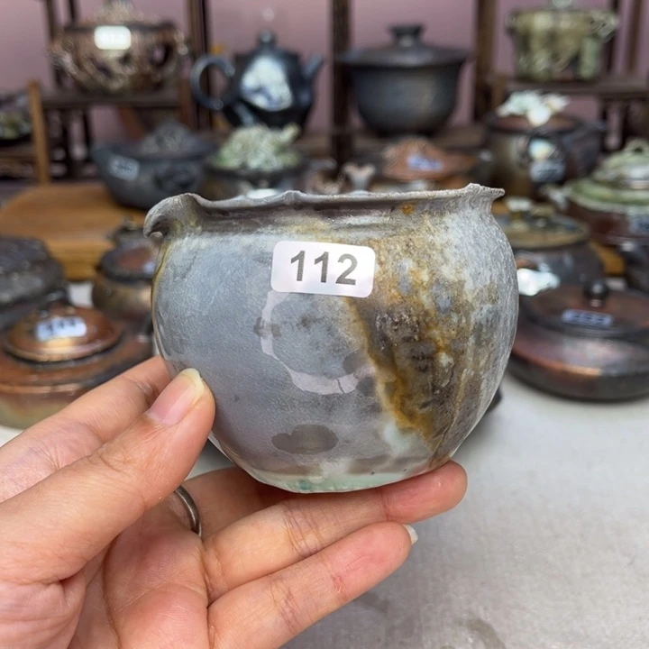 壶裸柴烧陶瓷茶具