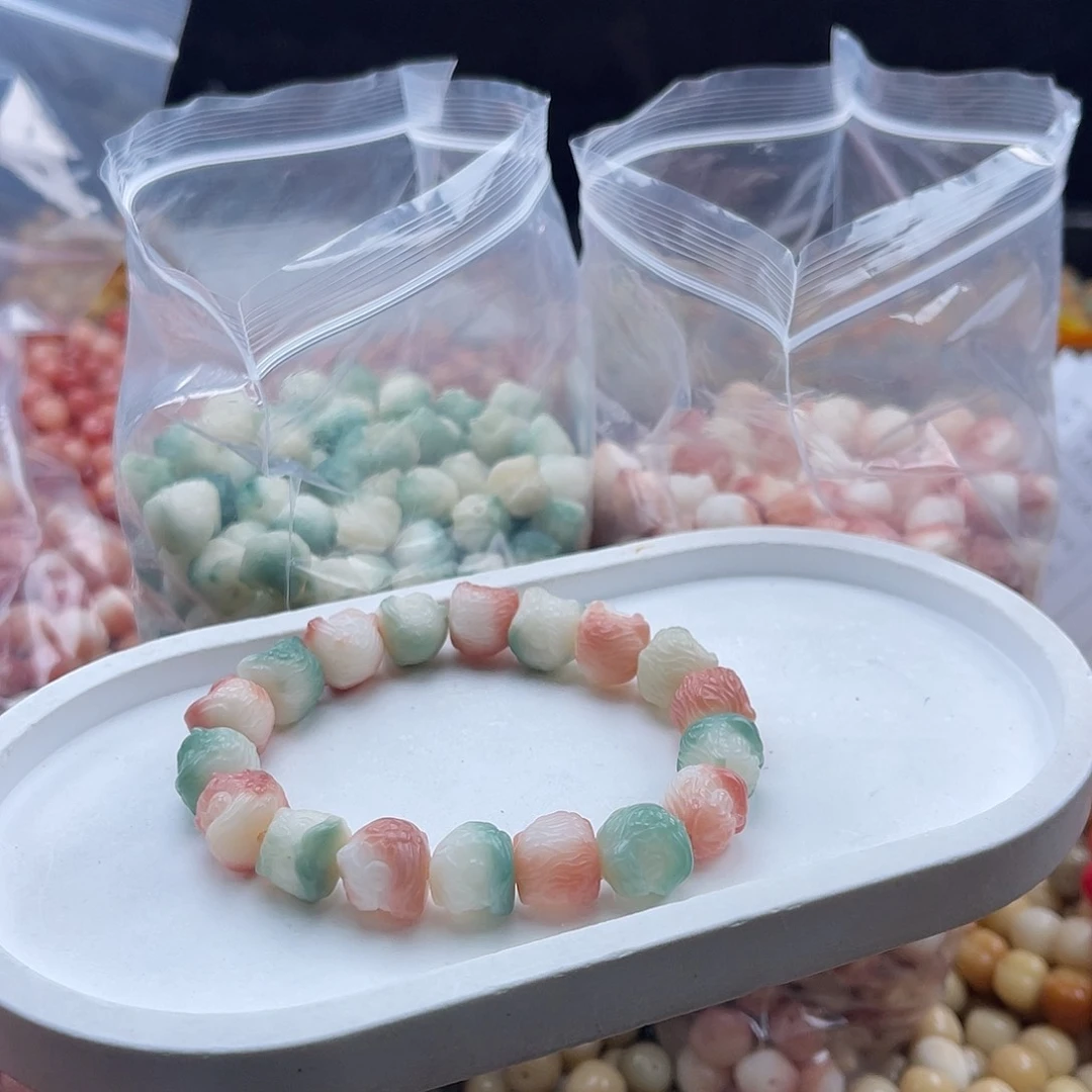 白玉菩提吊坠c12mm/20+2颗