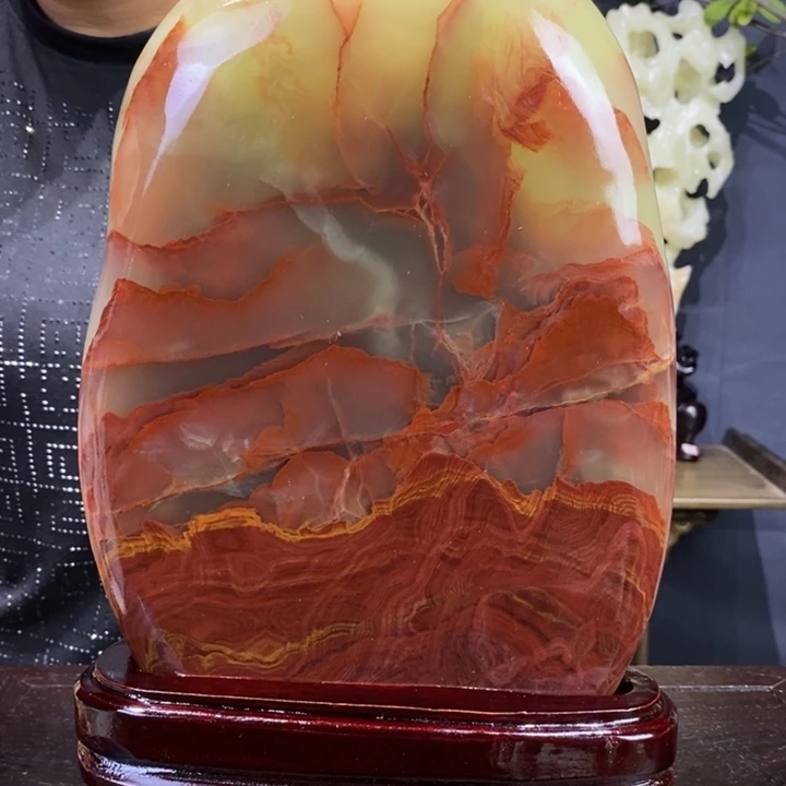 石材精品古青石摆件