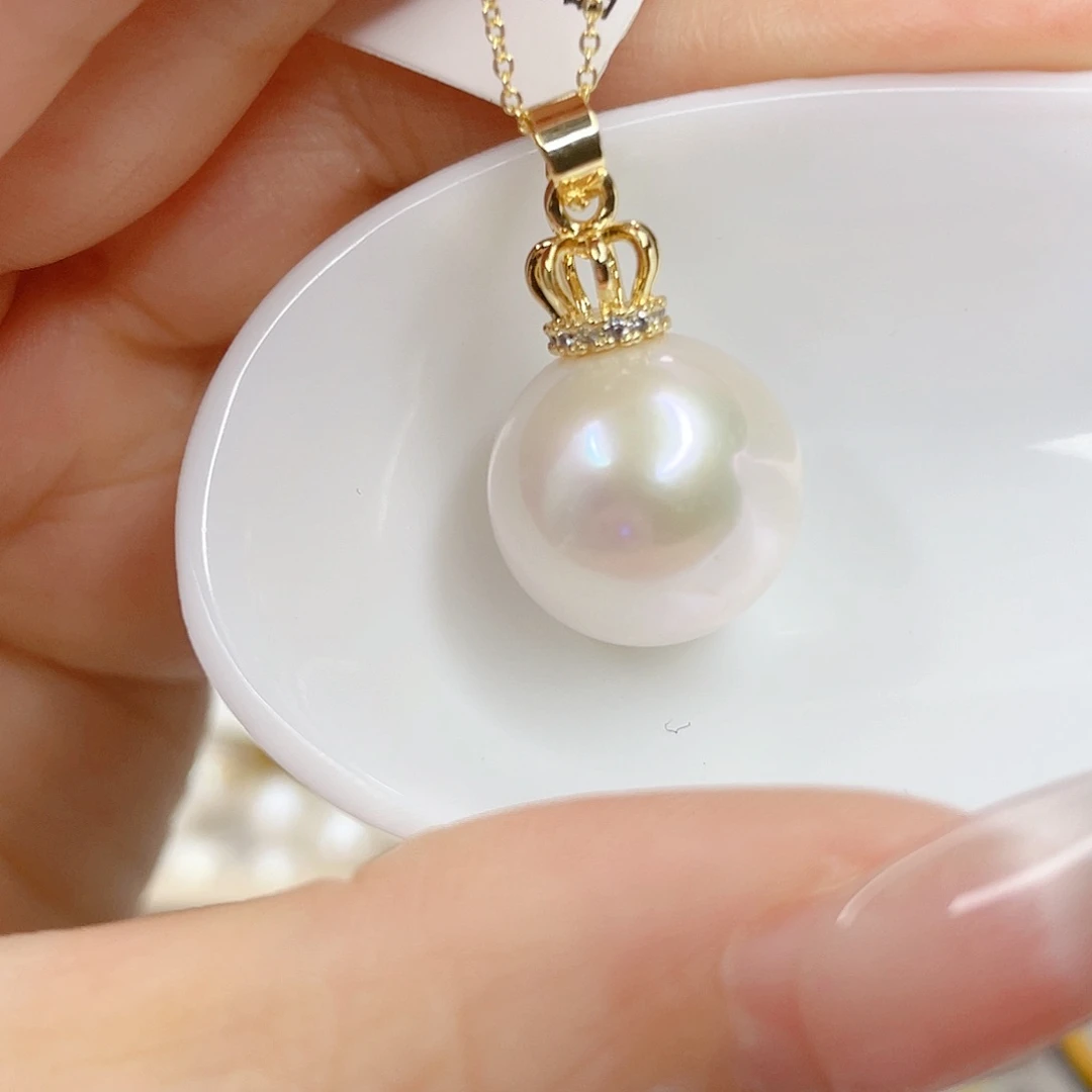 淡水珍珠合金吊坠(赠链)