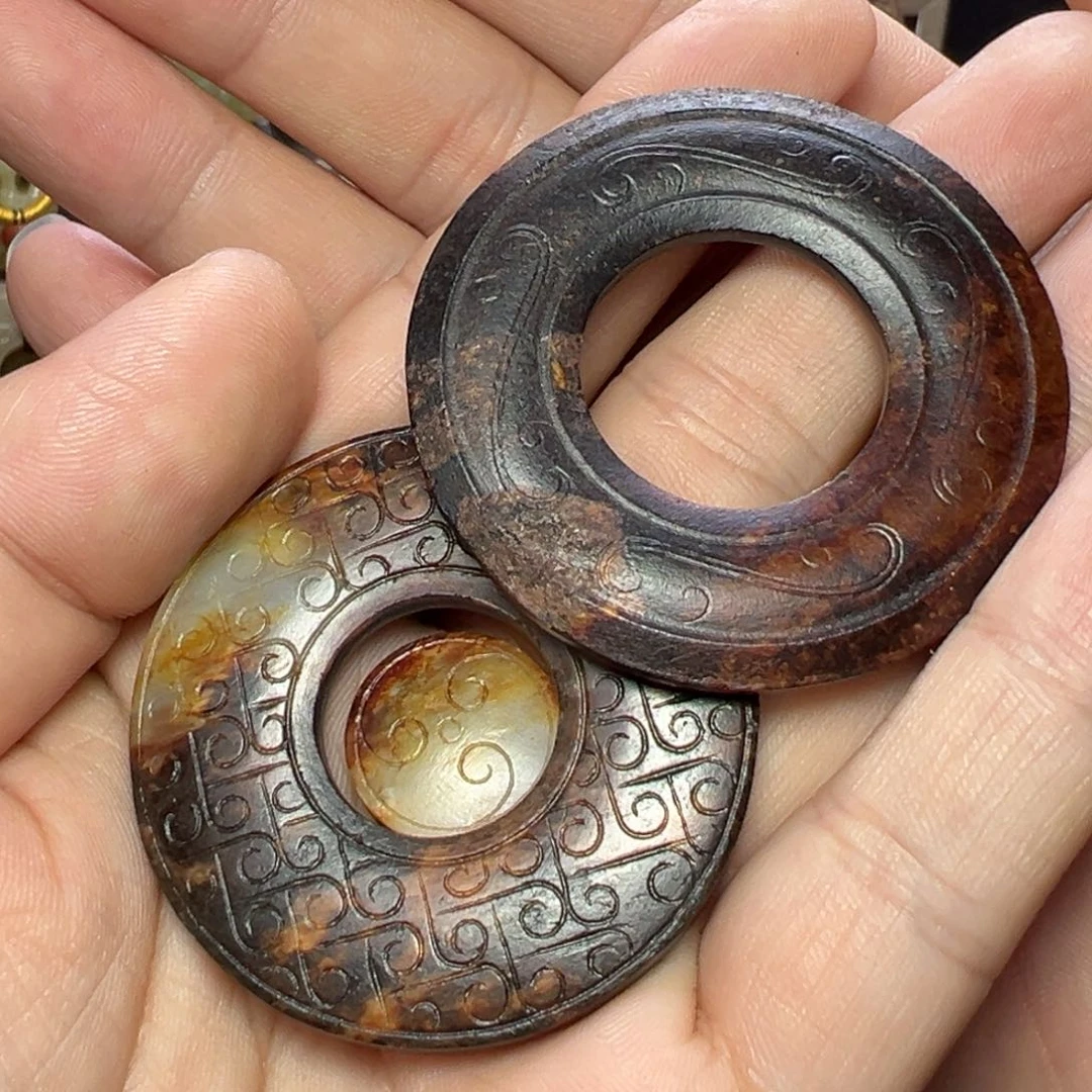 和田玉颈饰未镶嵌润*