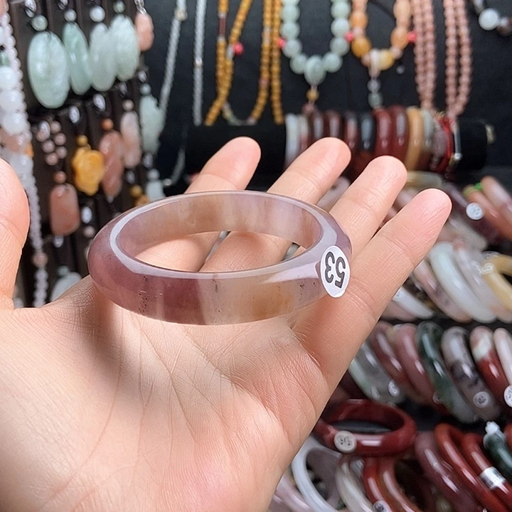 石英质玉未镶嵌手镯