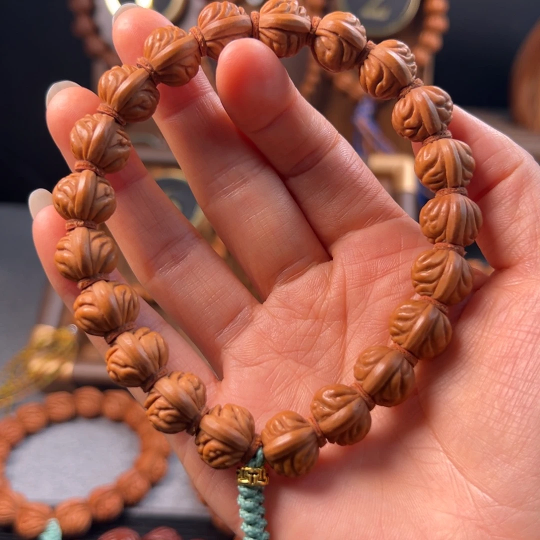 吊坠桃核14野生金豆