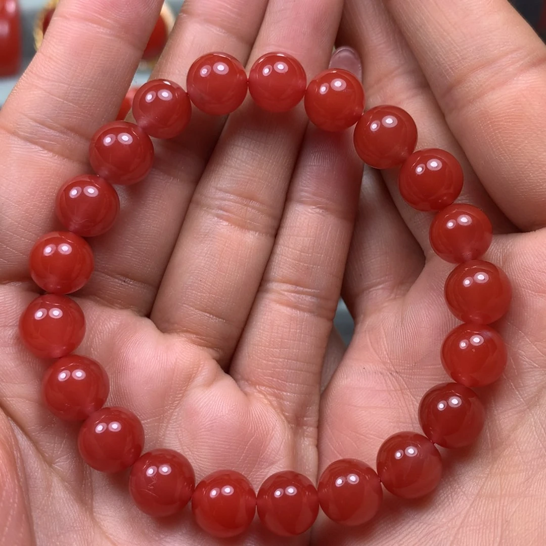 未镶嵌手串南红玛瑙