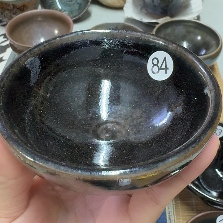 茶盏84 坚记茶盏摆件