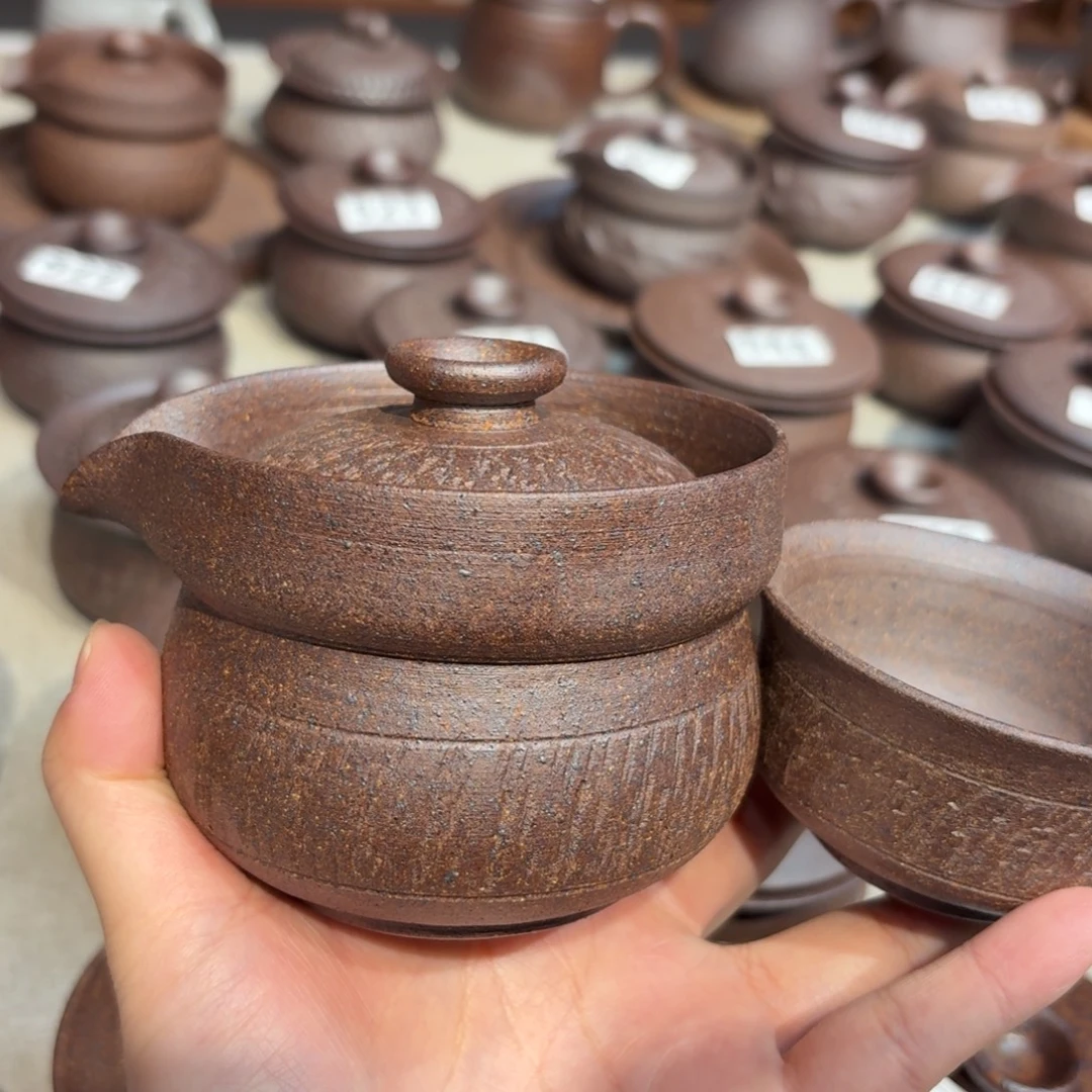 粗瓷茶具素胎无釉