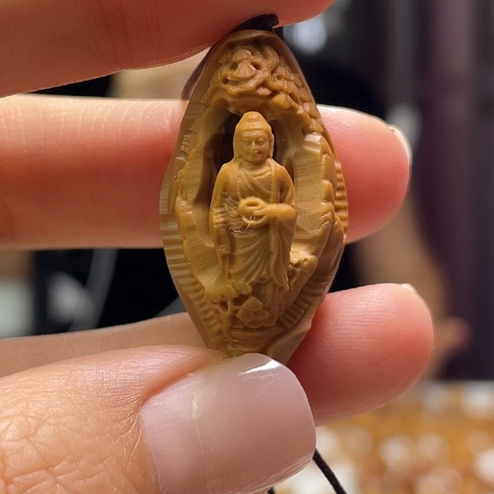 橄榄核吊坠橄榄核