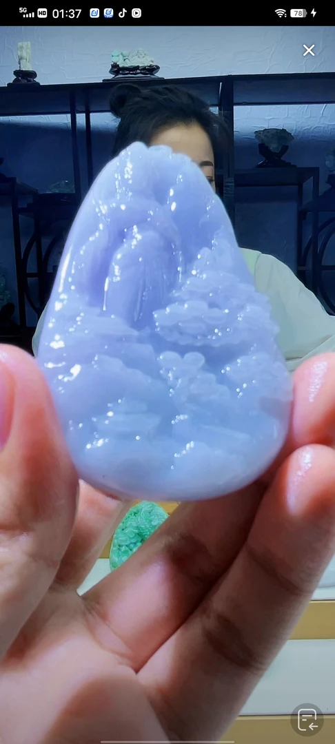 定制翡翠未镶嵌毛货02070074