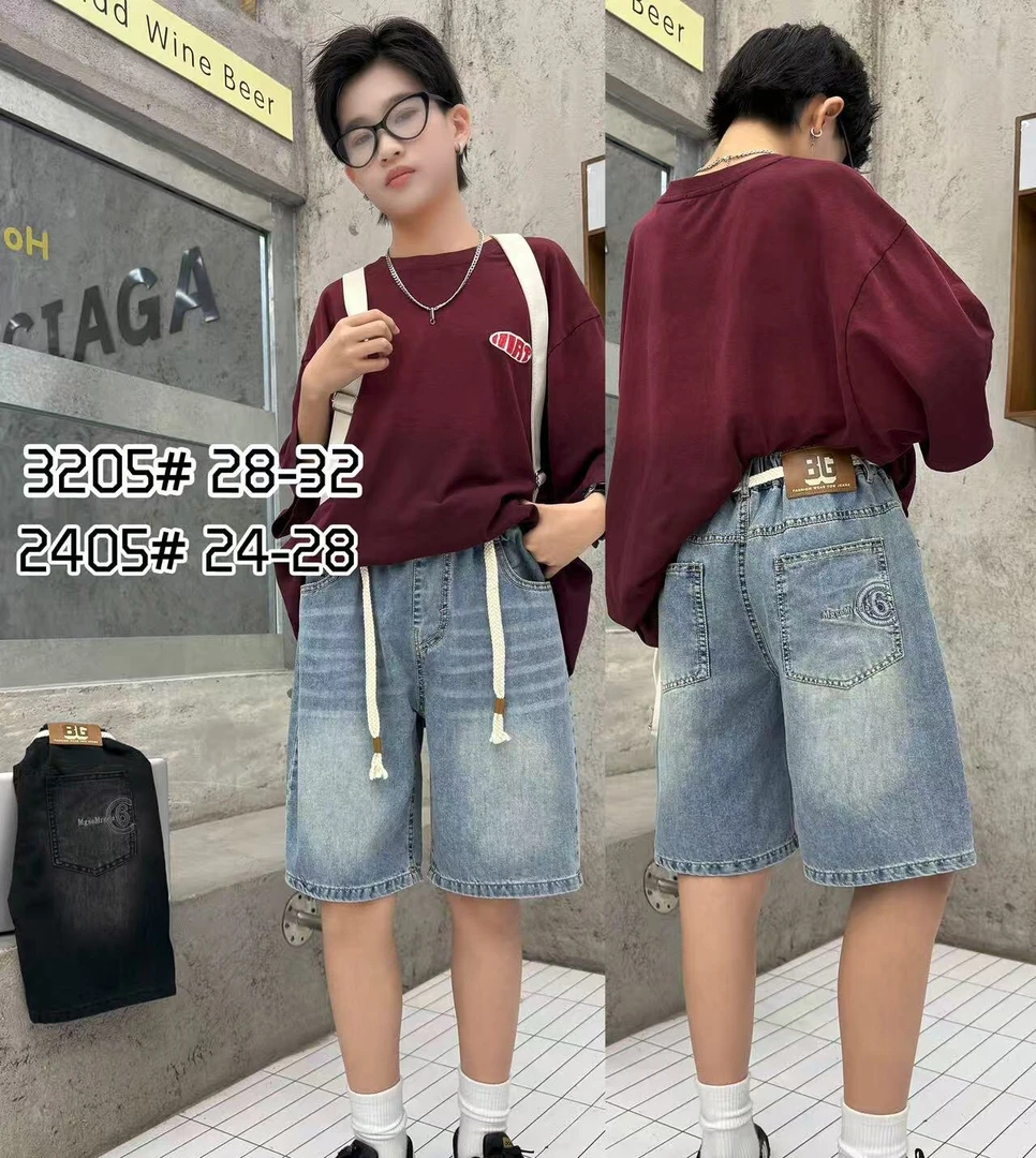 C240童煋儿童夏季牛仔裤2405