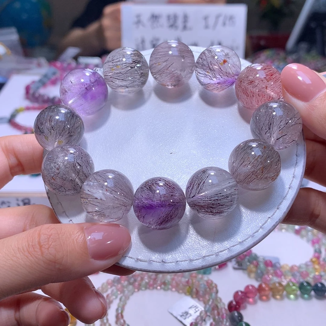 【闪购商品】未镶嵌手链水晶18.7m超七