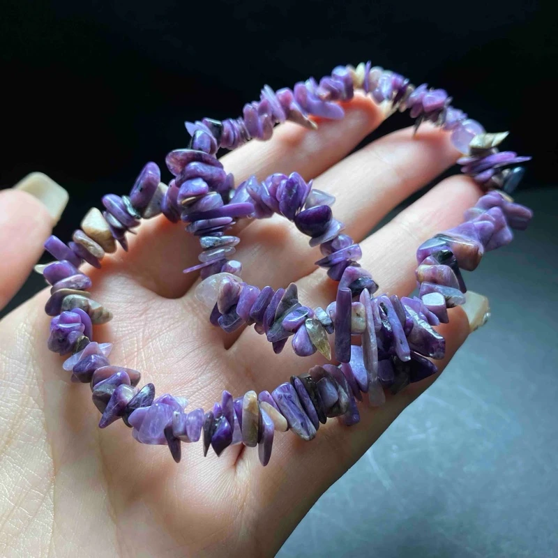 【小魏总珠宝】紫龙晶手串（6mm）【多样性发一】