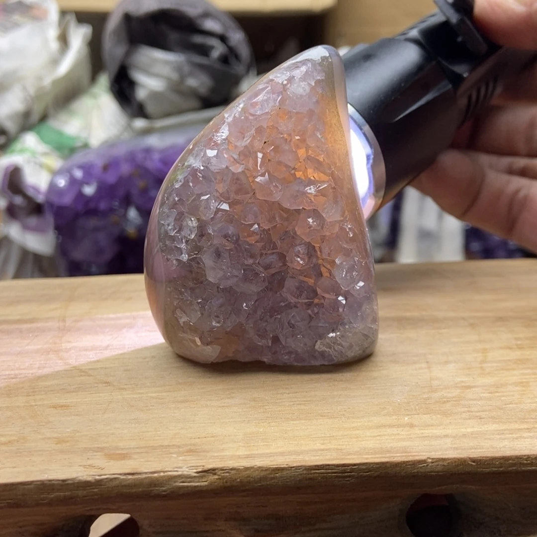 紫晶大型摆件(非配饰)未镶嵌