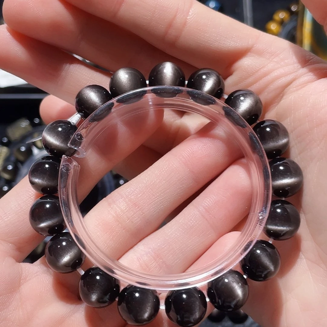 黑曜岩手链未镶嵌尘**旅