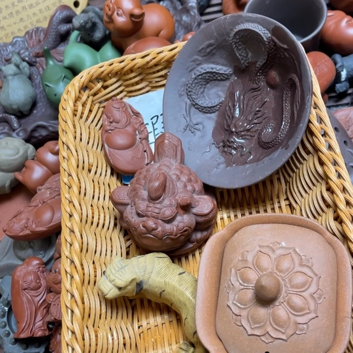 紫砂茶宠紫砂瑕疵