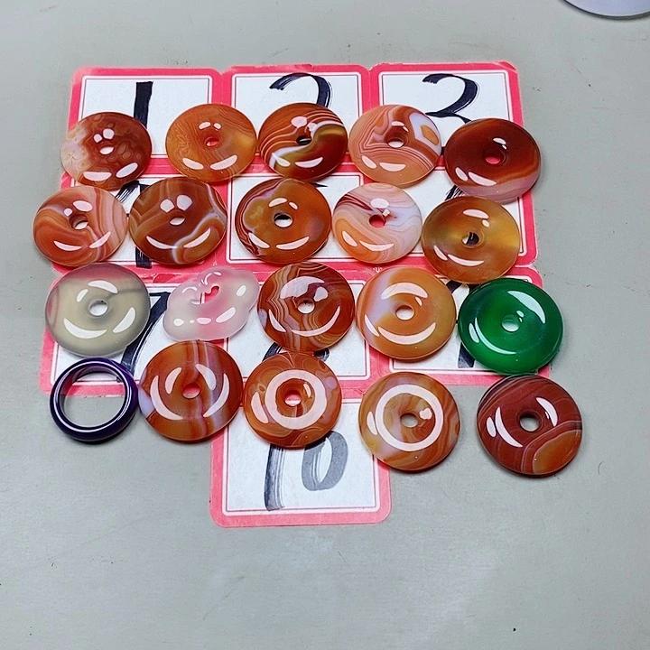 未镶嵌吊坠(不含链)玛瑙/玉髓望