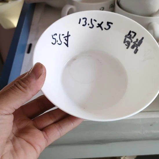 陶瓷骨瓷5.5碗135乂5cm一支