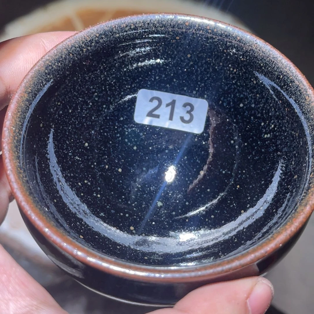 茶盏原矿原釉柴烧建盏