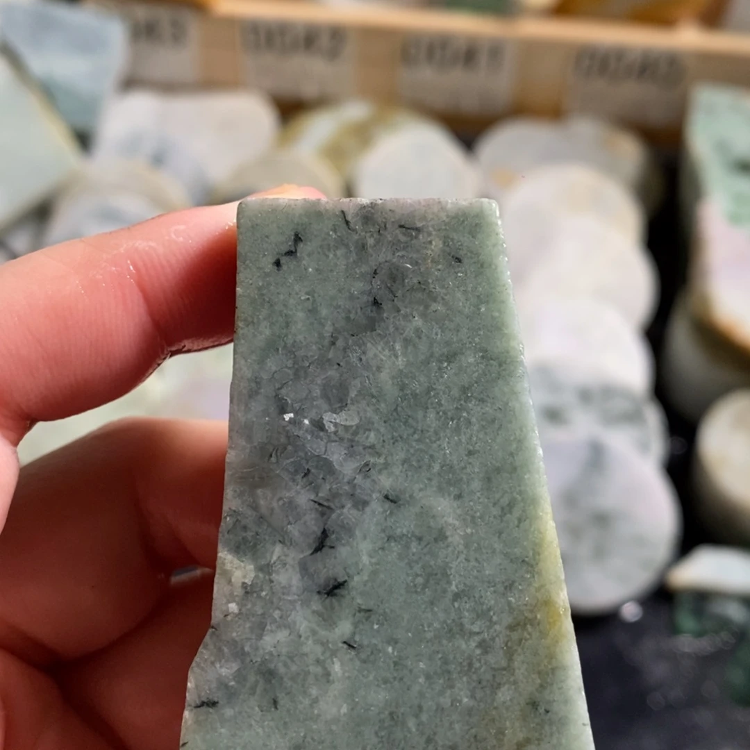 颈饰未镶嵌翡翠天然翡翠