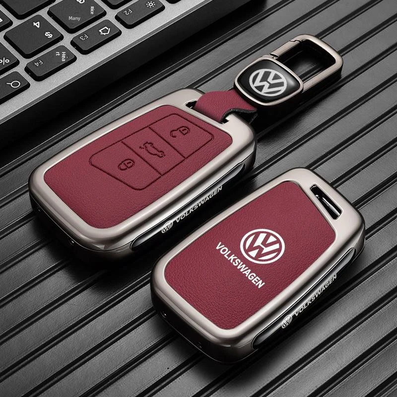 大众钥匙套迈腾帕萨特CC速腾宝来途岳探岳朗逸车途观L男探歌扣壳