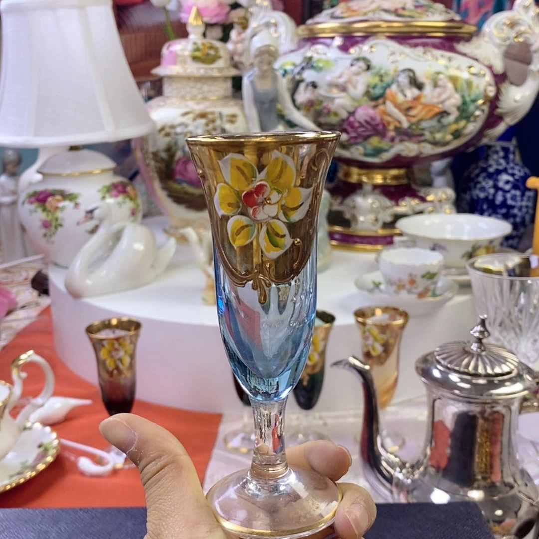 瓷器欧瓷咖啡杯水晶杯