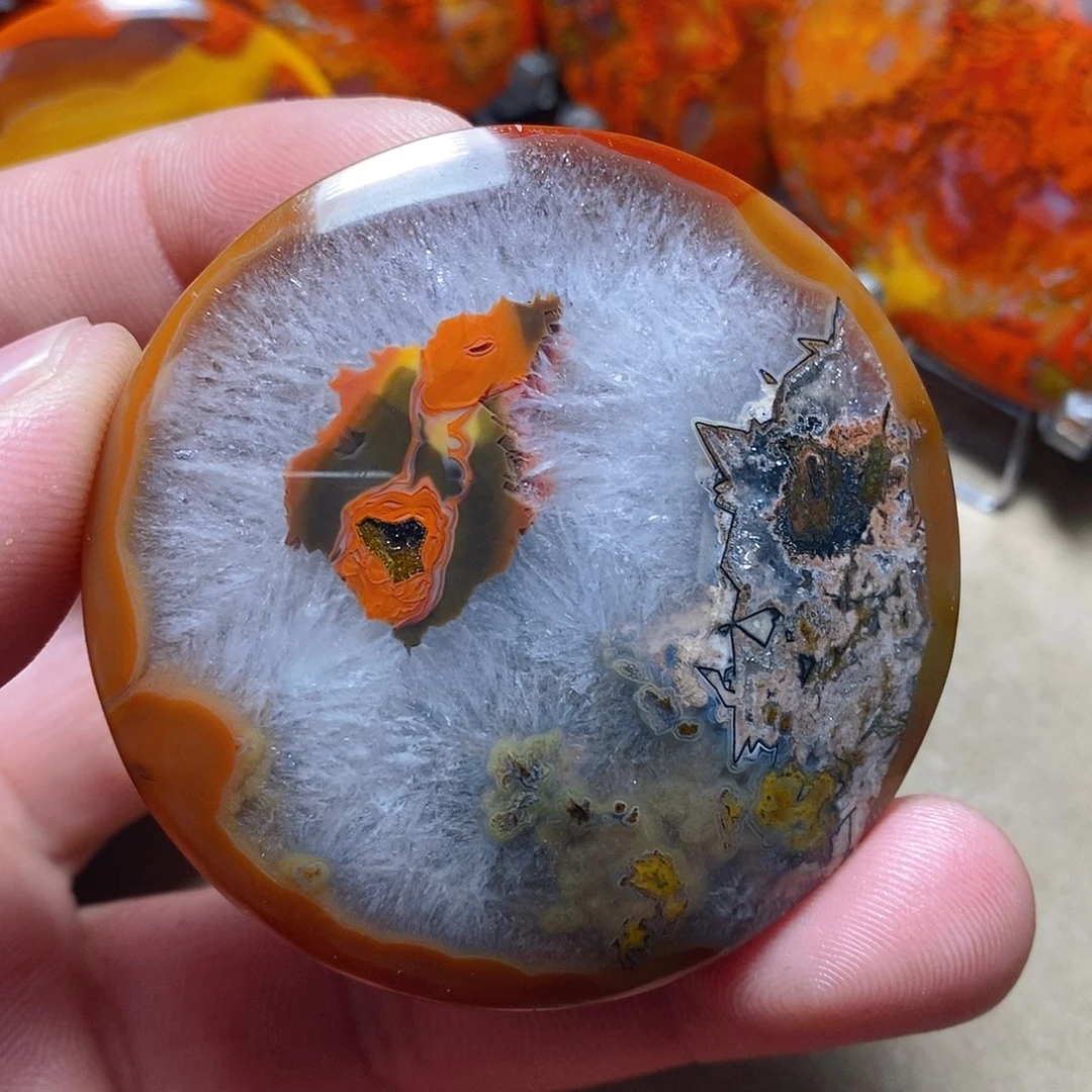 玛瑙/玉髓颈饰未镶嵌行*