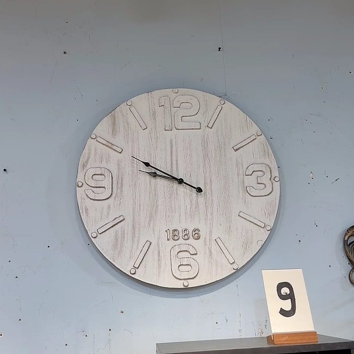 有机玻璃木质时钟