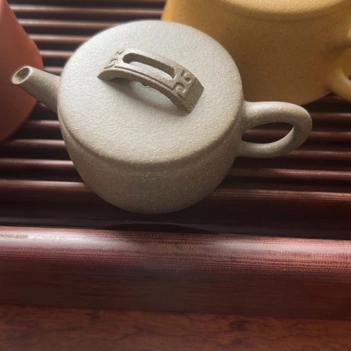 茶壶紫砂青段汉瓦60cc