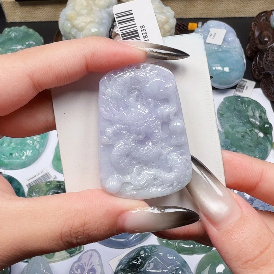 翡翠未镶嵌挂件翡翠