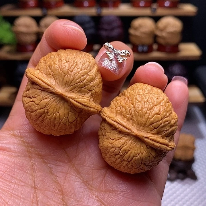 文玩核桃把件和尚头17