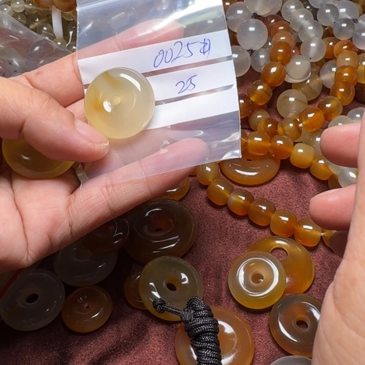 玛瑙/玉髓颈饰未镶嵌樱*0025