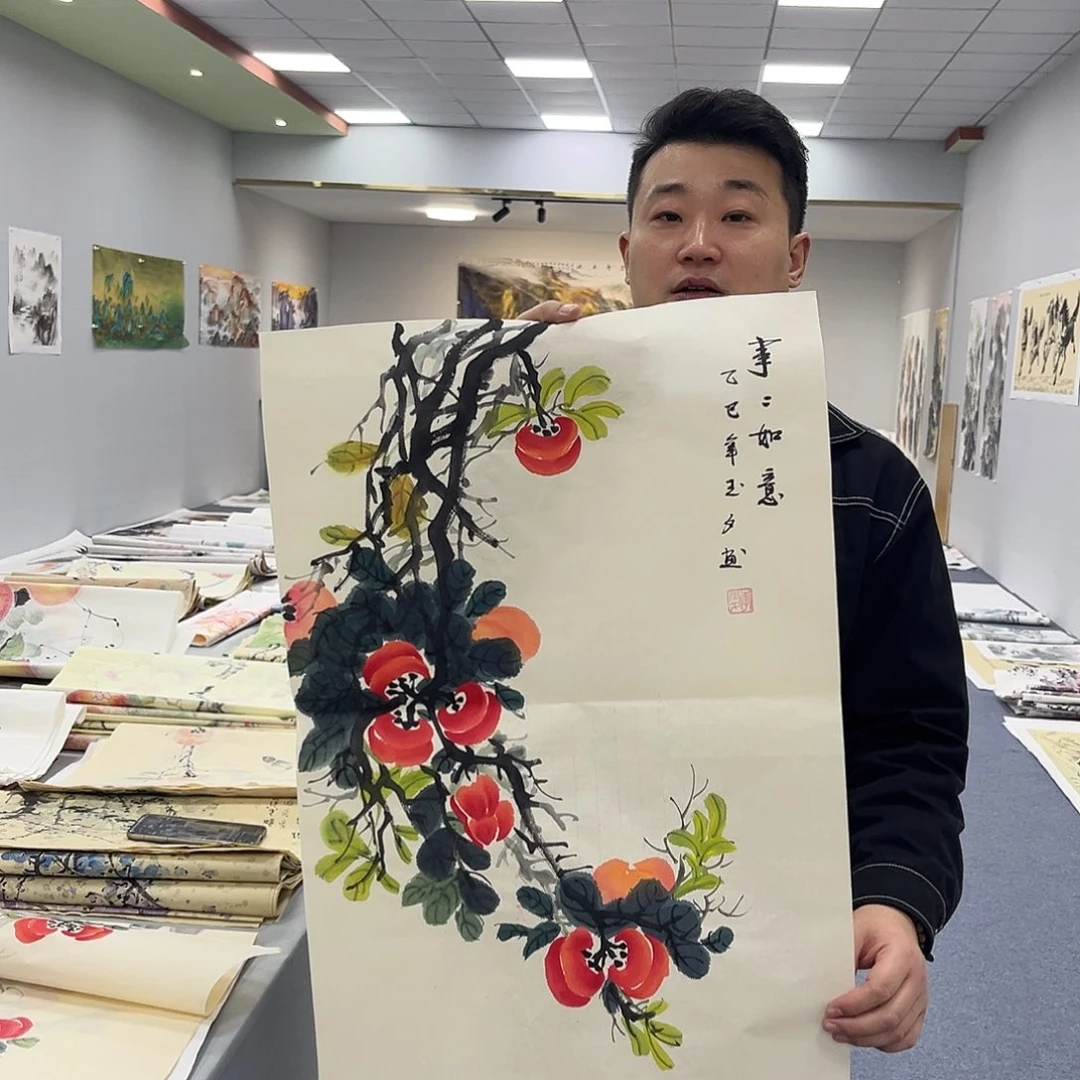 国画纯手绘字画作品