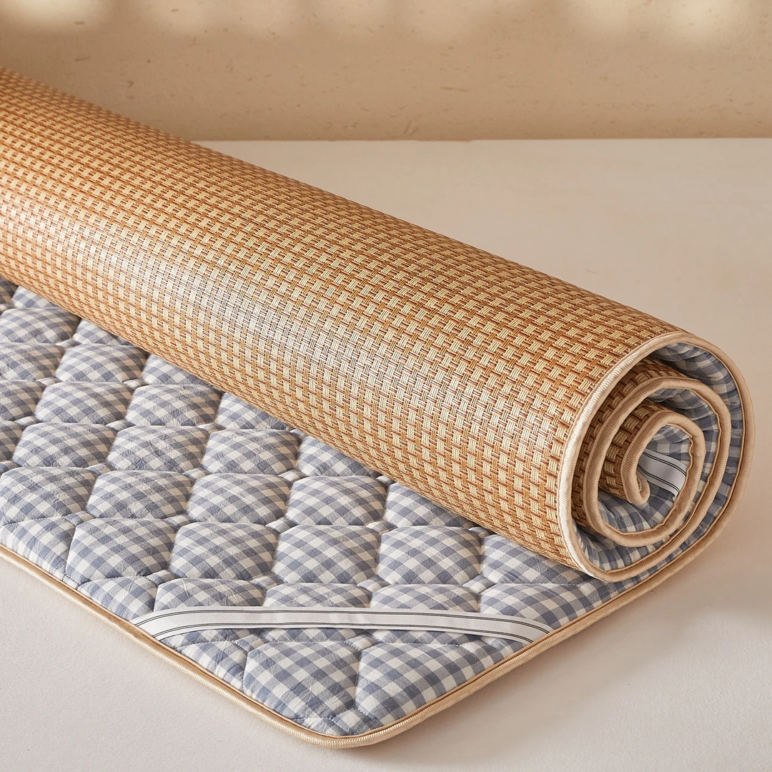 A成人学生双面两用床垫床褥藤席凉席褥子家用上下单人双人1.8米m