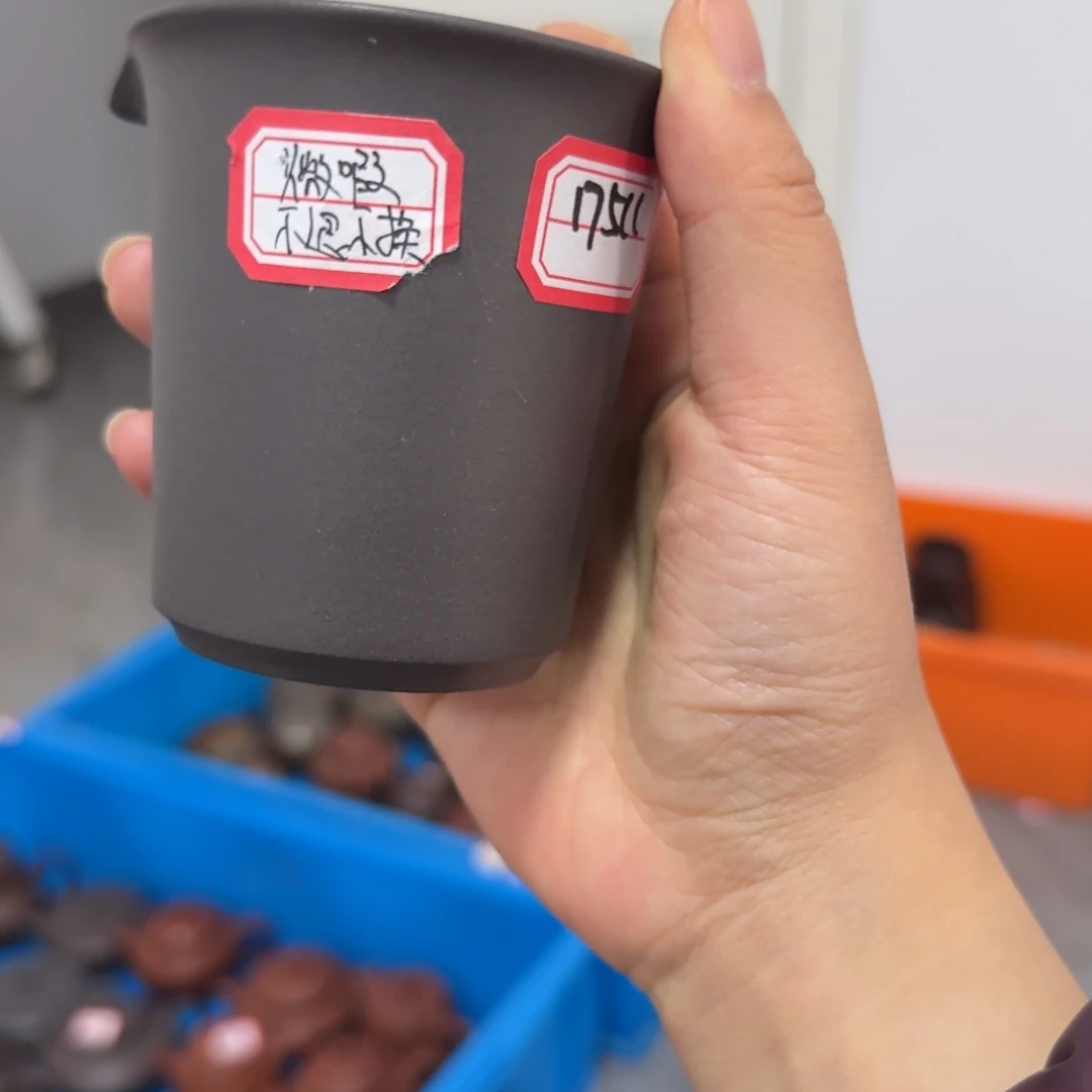 紫砂茶壶黄龙山原矿天青