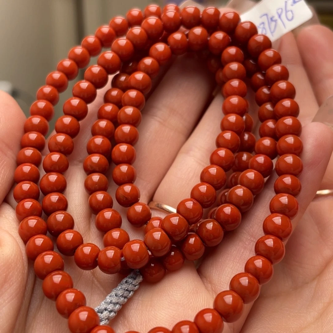 南红玛瑙手链未镶嵌