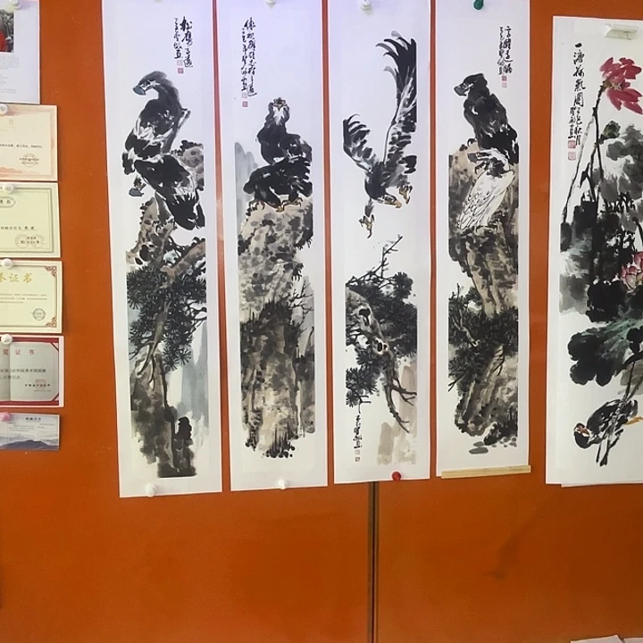 国画张圣敏先生纯手绘作品