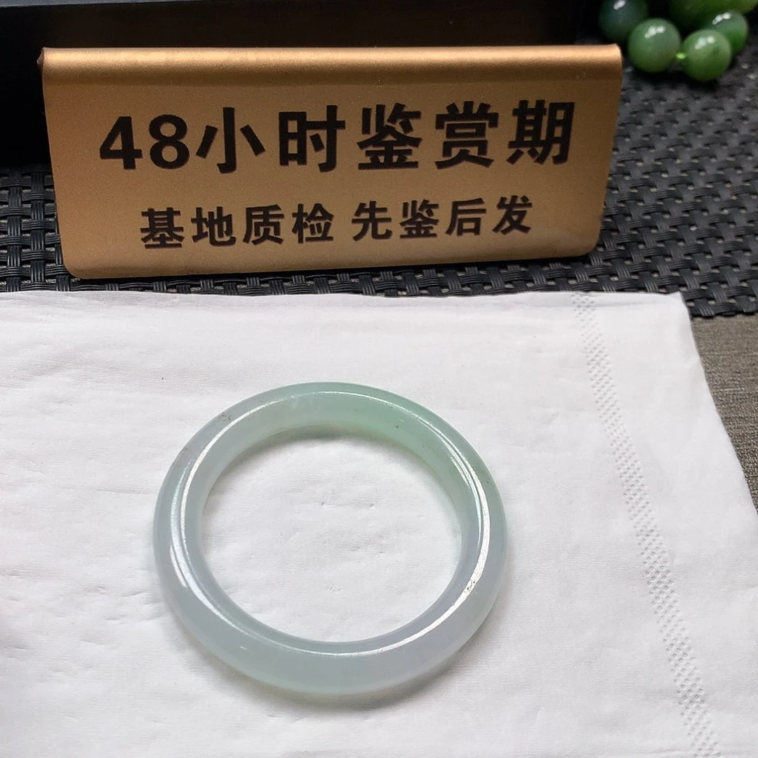 颈饰未镶嵌翡翠童镯 39.7圆条