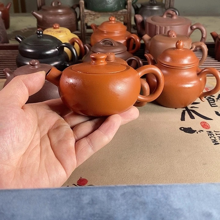 茶壶段泥紫砂的微瑕