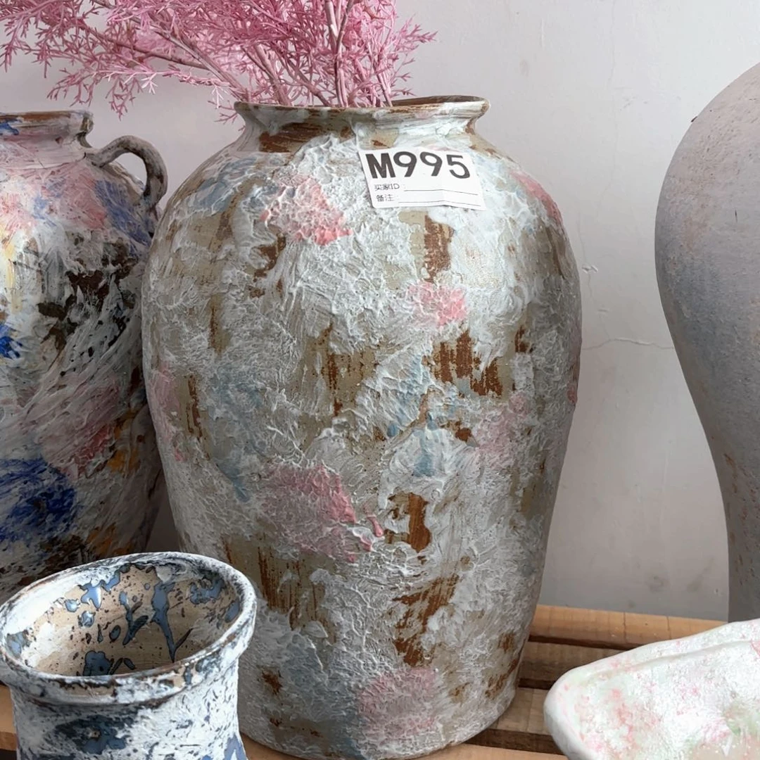 瓶祐**手陶瓷瓶口径高度左右