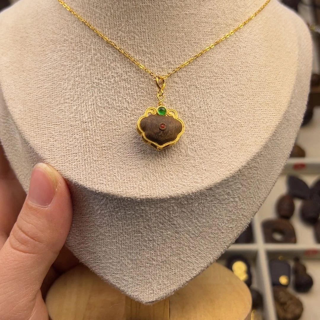 银S925如意随行脖挂配饰