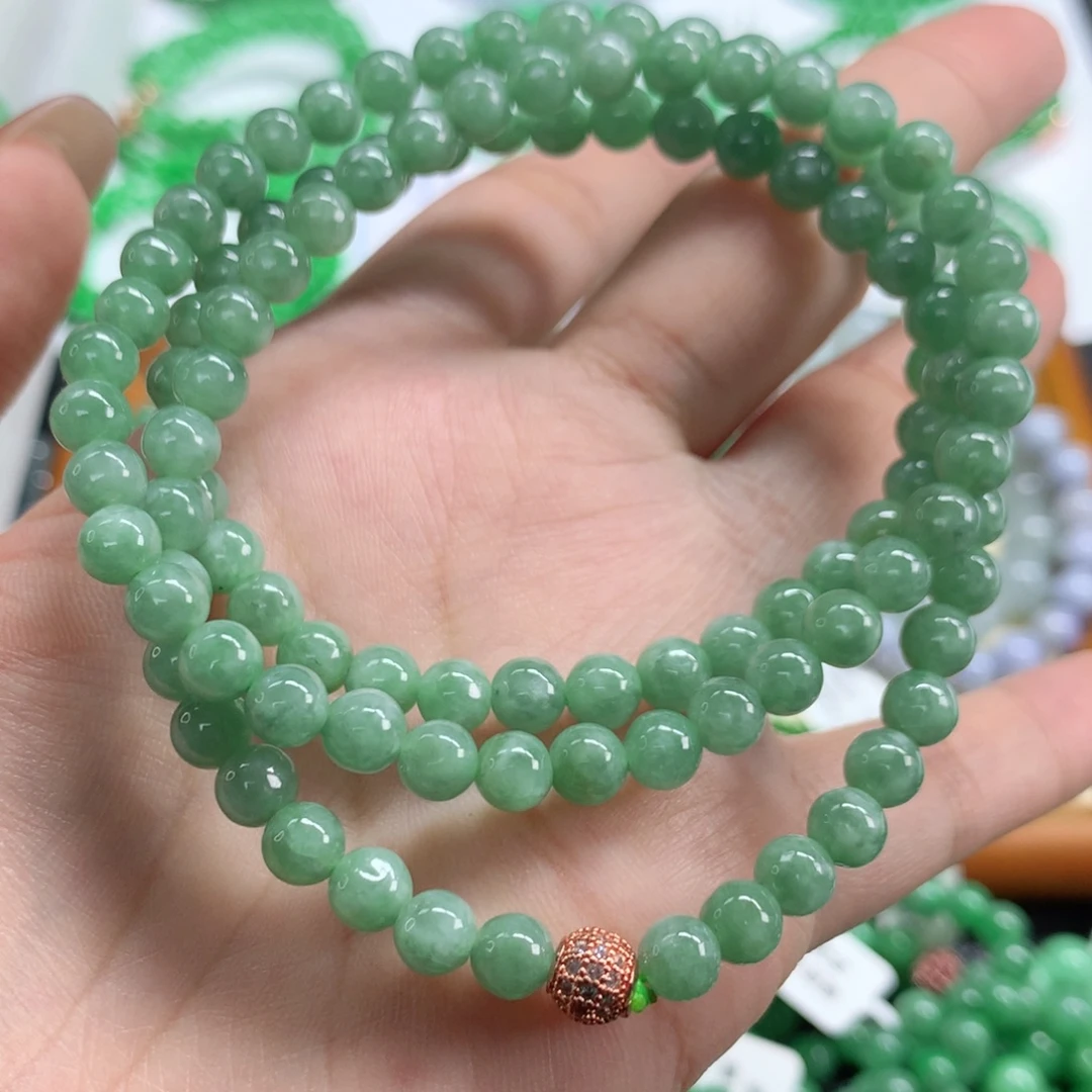 翡翠未镶嵌手链翡翠