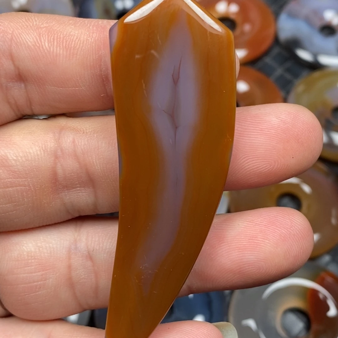 玛瑙/玉髓未镶嵌颈饰