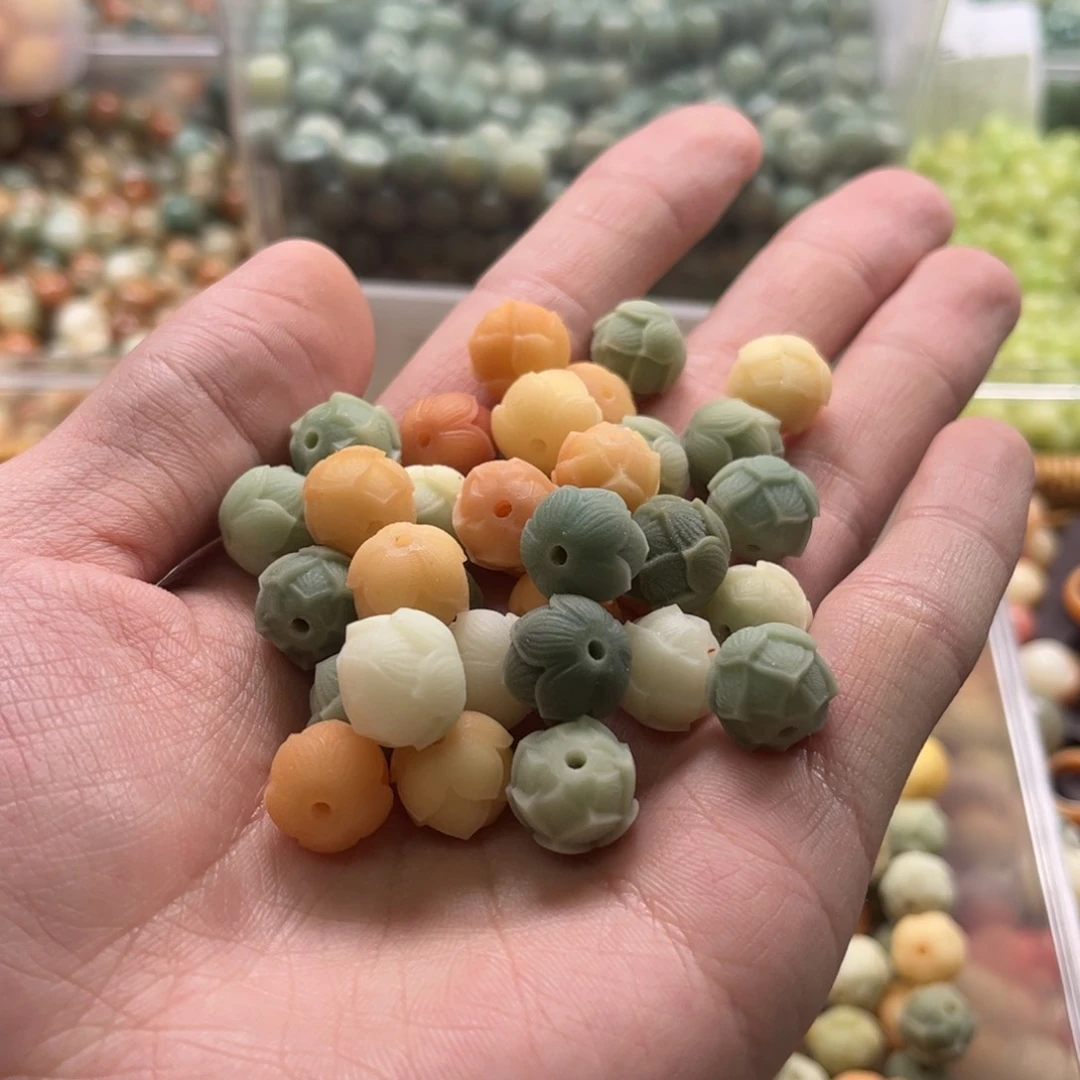 【闪购商品】白玉菩提吊坠q12/20+5颗莲花