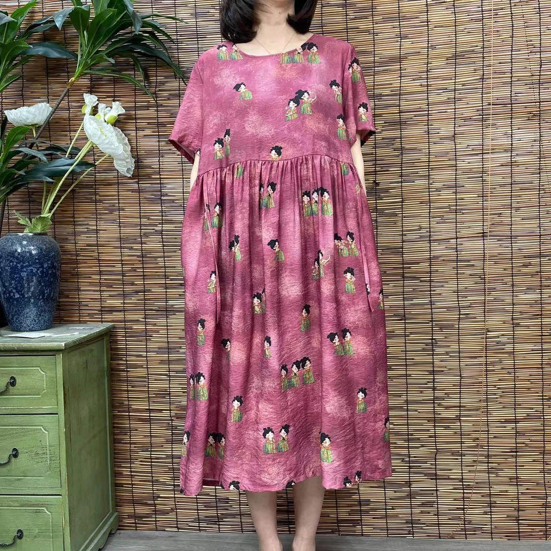 2602新款春夏时尚减龄气质显瘦连衣裙QZ