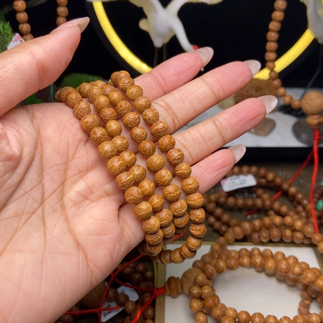 年***华吊坠凤眼菩提酸枣核6.5+108